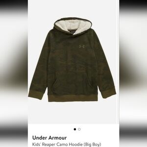 Under Armour Green Camo Hoodie